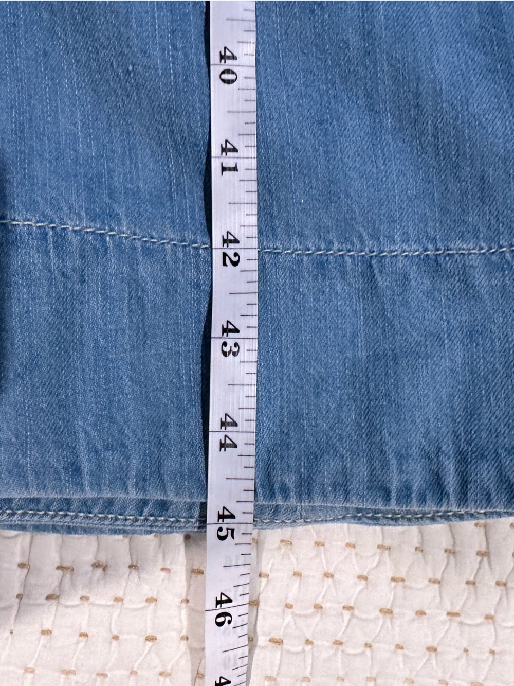 Reformation Light Blue Denim Midi Dress - Picture 9 of 12